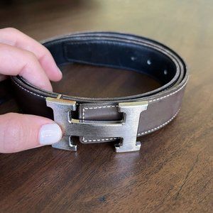 HERMÈS Reversible H 32MM Belt Kit